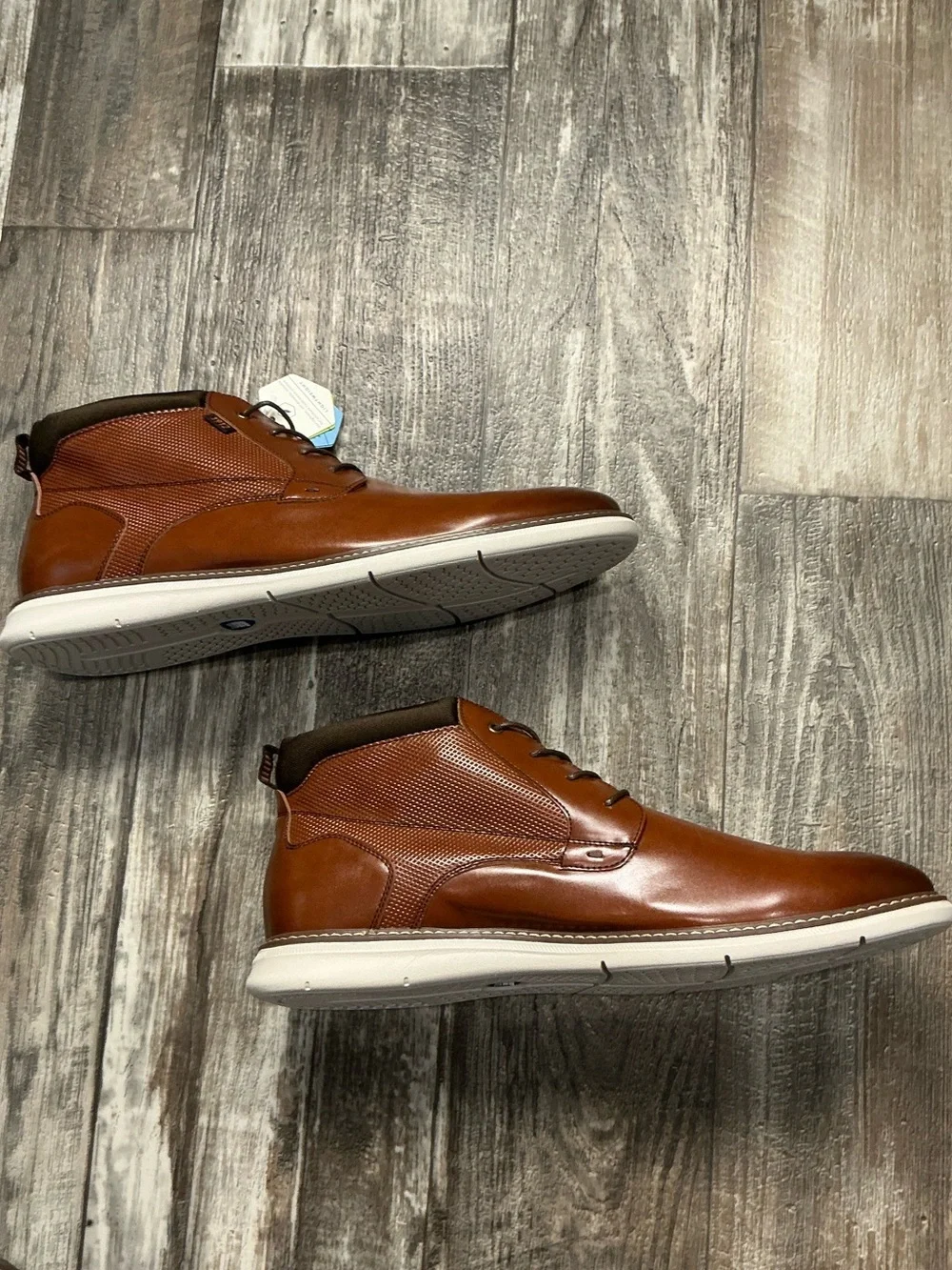Nunn Bush Men's Chestnut Brown Chukka Boot Size 14